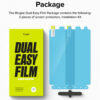 Folie pentru OnePlus 12 set 2 Ringke Dual Easy Full Clear 6