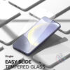 Folie pentru Samsung Galaxy S24 Plus set 2 Ringke Easy Slide Tempered Glass Clear 1