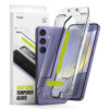 Folie pentru Samsung Galaxy S24 Plus set 2 Ringke Easy Slide Tempered Glass Clear