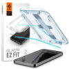 Folie pentru Samsung Galaxy S24 Plus set 2 Spigen Glas.tR EZ FIT Clear