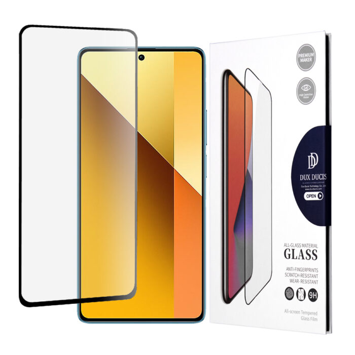 Folie pentru Xiaomi Redmi Note 13 5G Note 13 Pro 5G Poco X6 Dux Ducis Tempered Glass Black