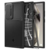 Husa Samsung Galaxy S24 Ultra Spigen Optik Armor Black