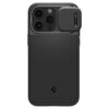 Husa iPhone 15 Pro Spigen Optik Mag Armor Black 3