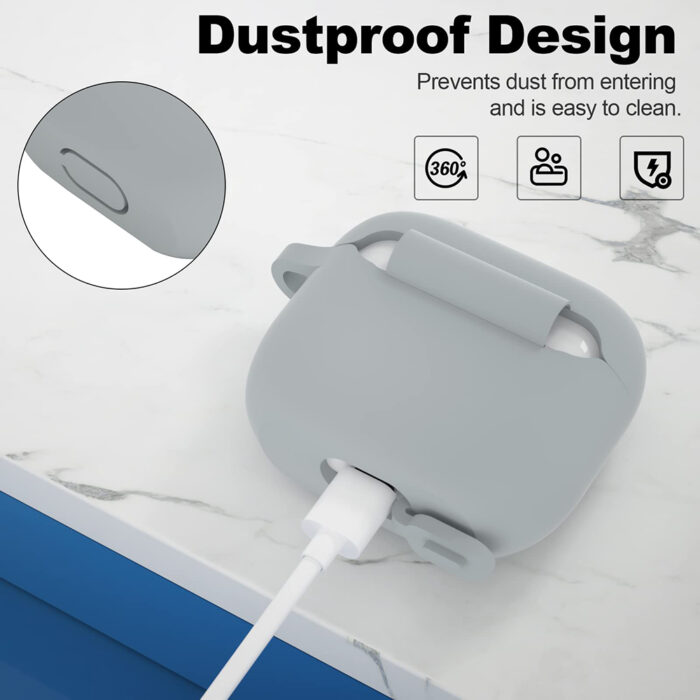 Husa pentru Apple AirPods 3 Techsuit Grey 1