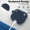 Husa pentru Apple AirPods 3 Techsuit Navy Blue 1