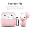 Husa pentru Apple AirPods Pro 1 2 Techsuit Pink 1