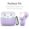 Husa pentru Apple AirPods Pro 1 2 Techsuit Purple 1