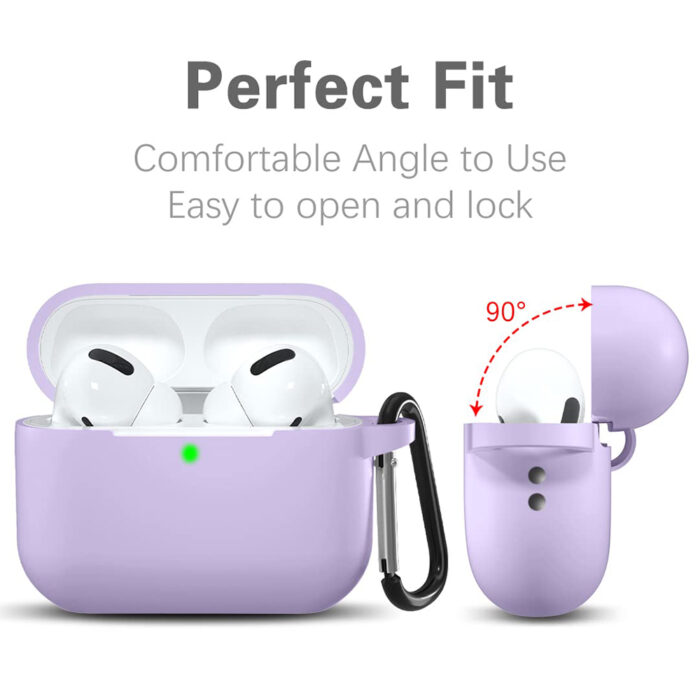 Husa pentru Apple AirPods Pro 1 2 Techsuit Purple 1