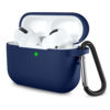 Husa pentru Apple AirPods Pro 1 2 Techsuit Silicone Case Navy Blue