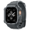 Husa pentru Apple Watch Ultra Ultra 2 Curea Spigen Rugged Armor Pro Dark Grey 6