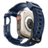 Husa pentru Apple Watch Ultra Ultra 2 Curea Spigen Rugged Armor Pro Navy Blue 1