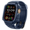 Husa pentru Apple Watch Ultra Ultra 2 Curea Spigen Rugged Armor Pro Navy Blue