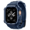 Husa pentru Apple Watch Ultra Ultra 2 Curea Spigen Rugged Armor Pro Navy Blue 2