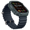 Husa pentru Apple Watch Ultra Ultra 2 Spigen Rugged Armor Abyss Green 2