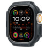 Husa pentru Apple Watch Ultra Ultra 2 Spigen Rugged Armor Dark Grey 3