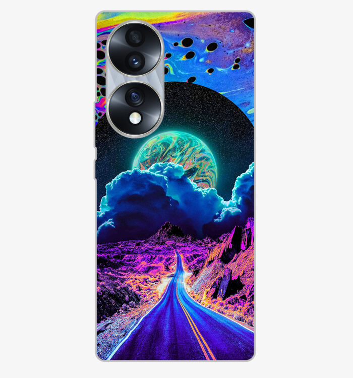 Husa pentru HONOR 70 Atlantic ArtPrint multicolor ATL0015