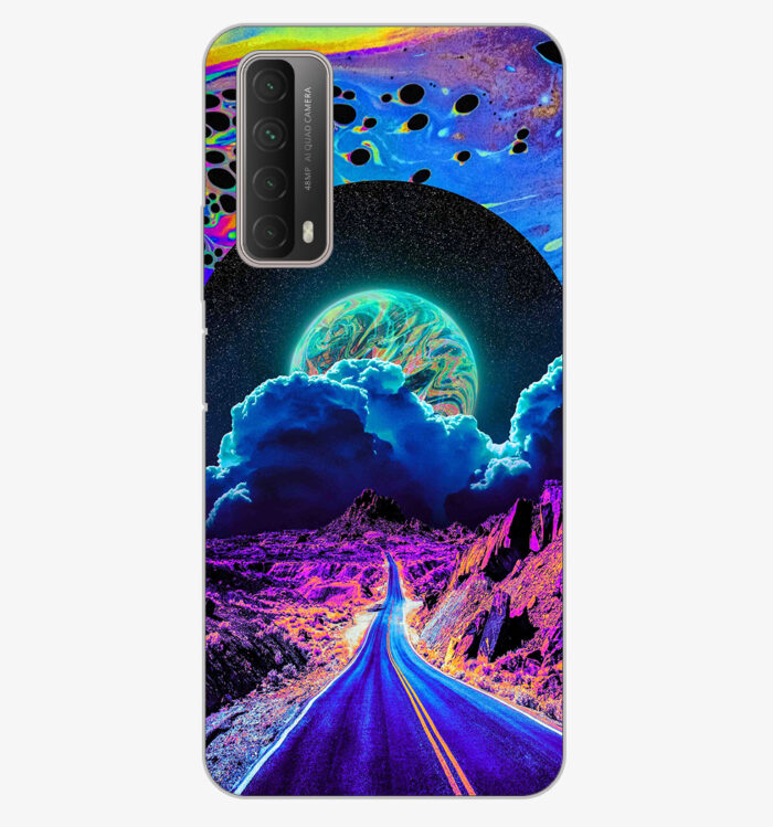 Husa pentru HUAWEI P SMART 2021 Atlantic ArtPrint multicolor ATL0015