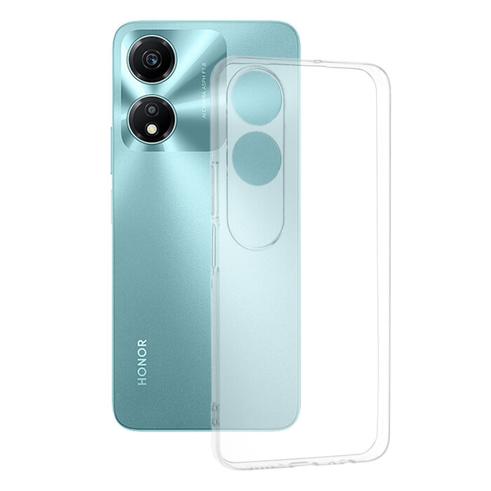 Husa pentru Honor X5 Plus Techsuit Clear Silicone Transparent