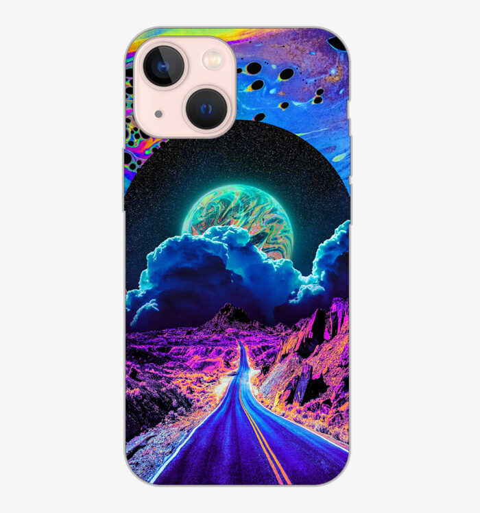 Husa pentru IPHONE 13 Atlantic ArtPrint multicolor ATL0015