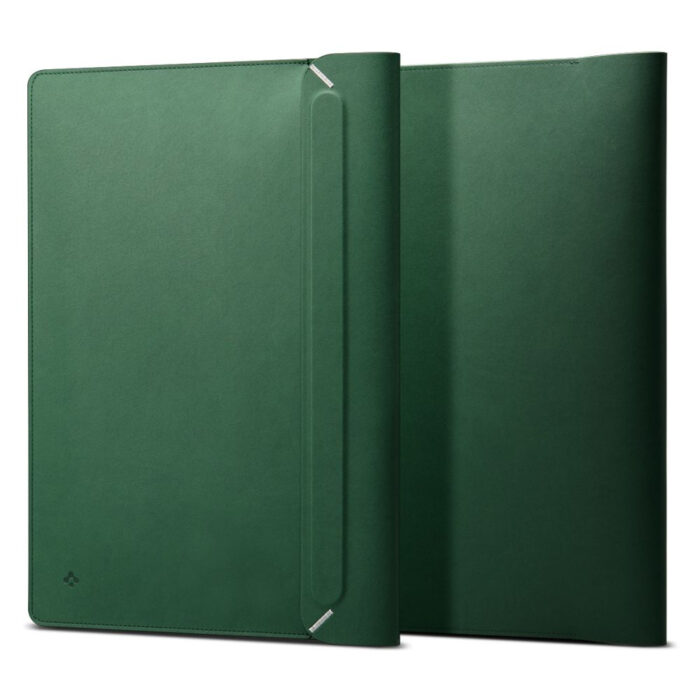 Husa pentru Laptop 13 14 Spigen Valentinus Sleeve Jeju Green