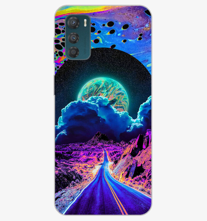 Husa pentru MOTOROLA MOTO G42 Atlantic ArtPrint multicolor ATL0015