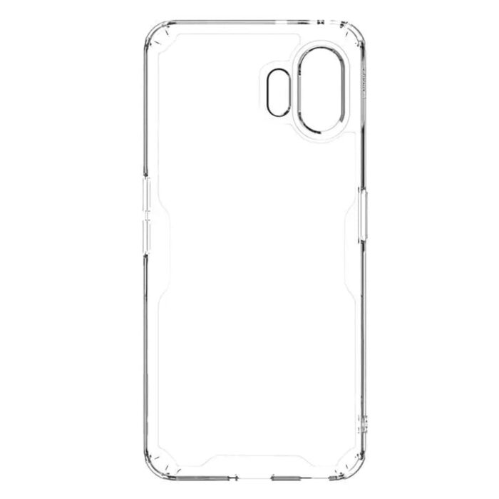 Husa pentru Nothing Phone 2 Nillkin Nature TPU PRO Case Transparent 4