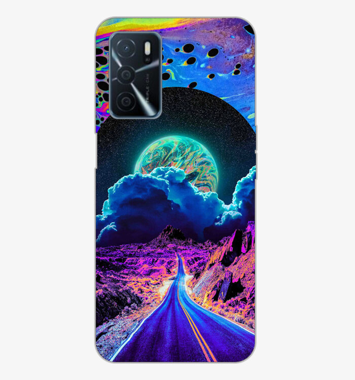 Husa pentru OPPO A16 A16s Atlantic ArtPrint multicolor ATL0015