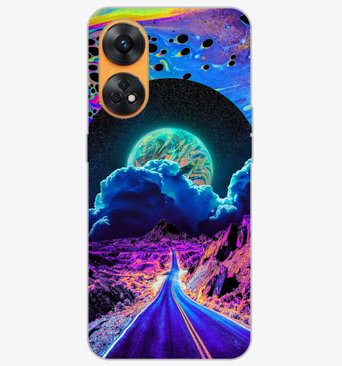 Husa pentru OPPO RENO 8T Atlantic ArtPrint multicolor ATL0015