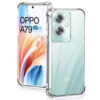 Husa pentru Oppo A79 5G Techsuit Shockproof Clear Silicone Clear 1