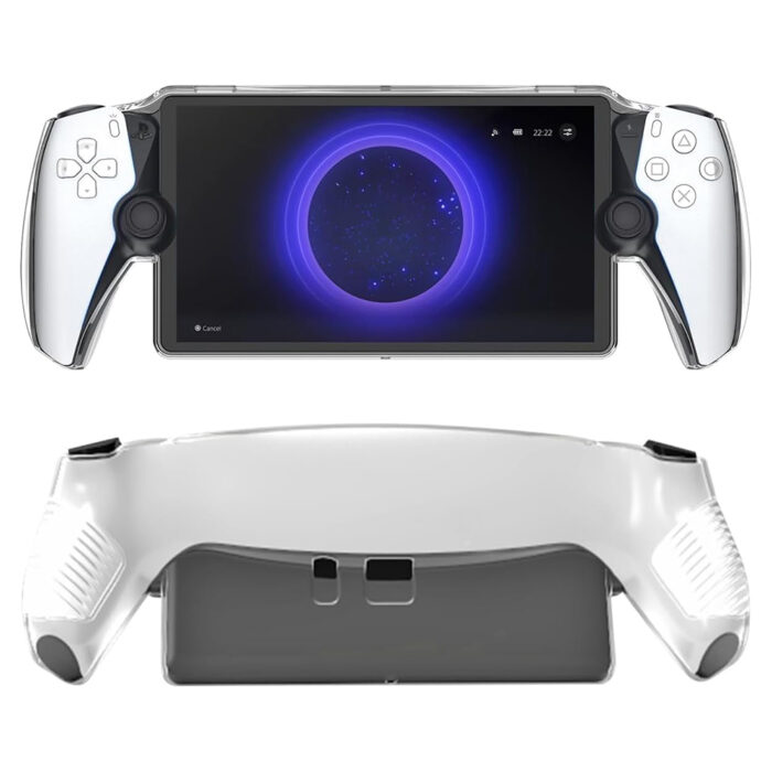 Husa pentru PlayStation Portal Remote Player Techsuit Bright Silicone Case Clear