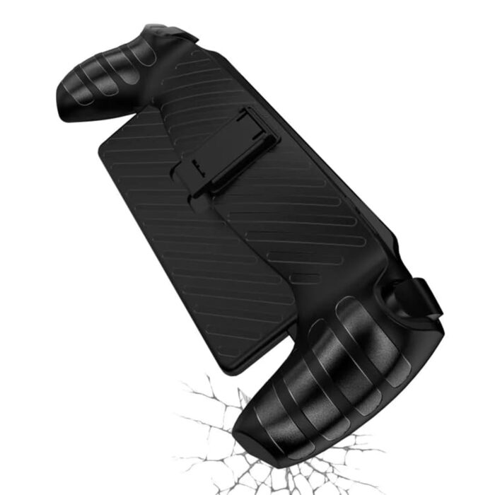 Husa pentru PlayStation Portal Remote Player Techsuit Rugged Silicone Kickstand Case Wave Design 2