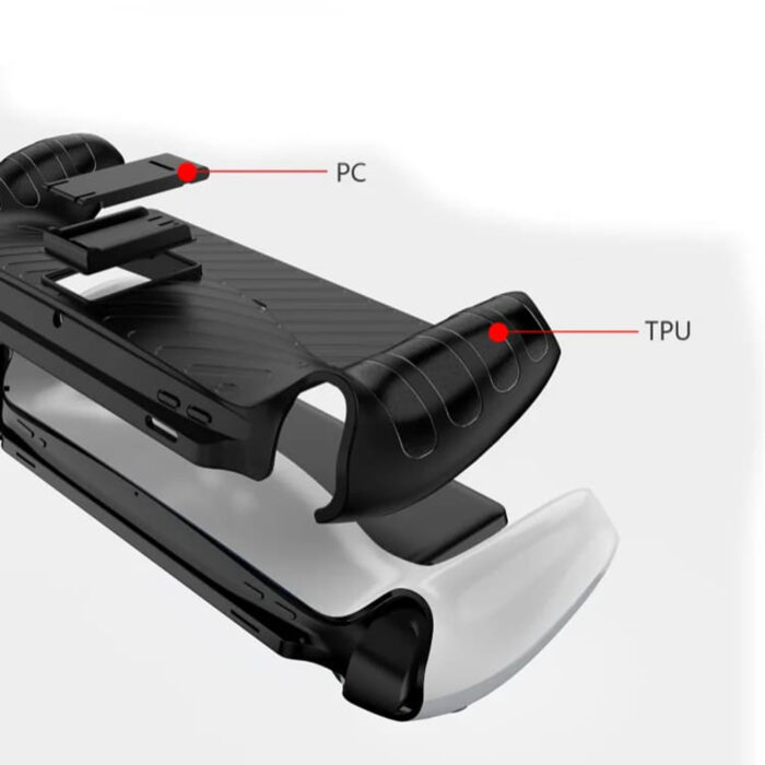 Husa pentru PlayStation Portal Remote Player Techsuit Rugged Silicone Kickstand Case Wave Design 3