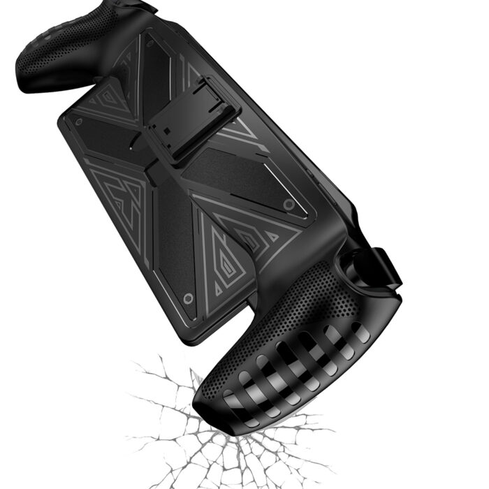 Husa pentru PlayStation Portal Remote Player Techsuit Rugged Silicone Kickstand Case X Design 4