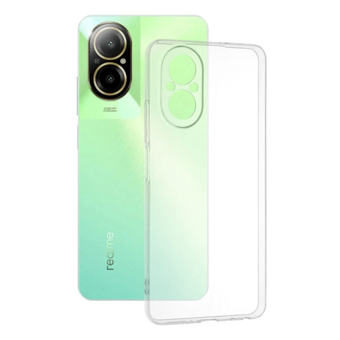 Husa pentru Realme C67 4G Techsuit Clear Silicone Transparent