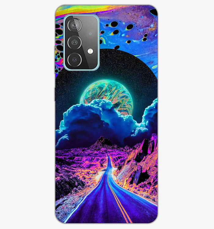 Husa pentru SAMSUNG GALAXY A52 A52 5G A52s Atlantic ArtPrint multicolor ATL0015