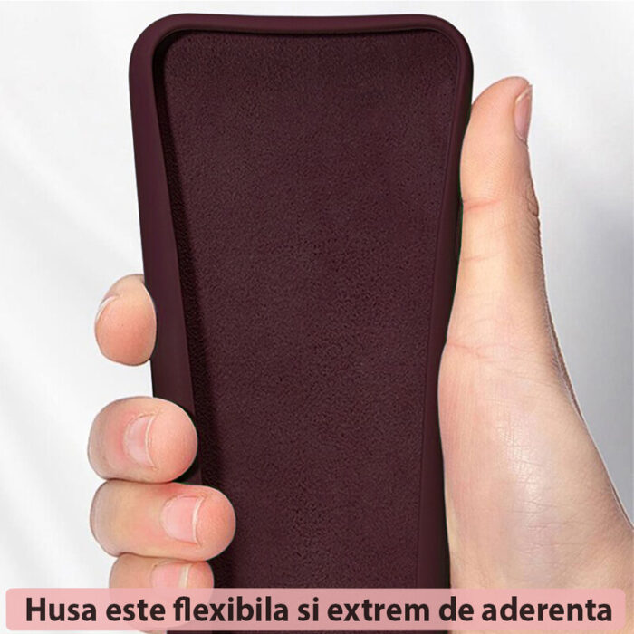 Husa pentru Samsung Galaxy A05 Techsuit Soft Edge Silicone Plum Violet 3