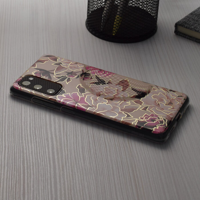 Husa pentru Samsung Galaxy A05s Techsuit Marble Series Mary Berry Nude 2