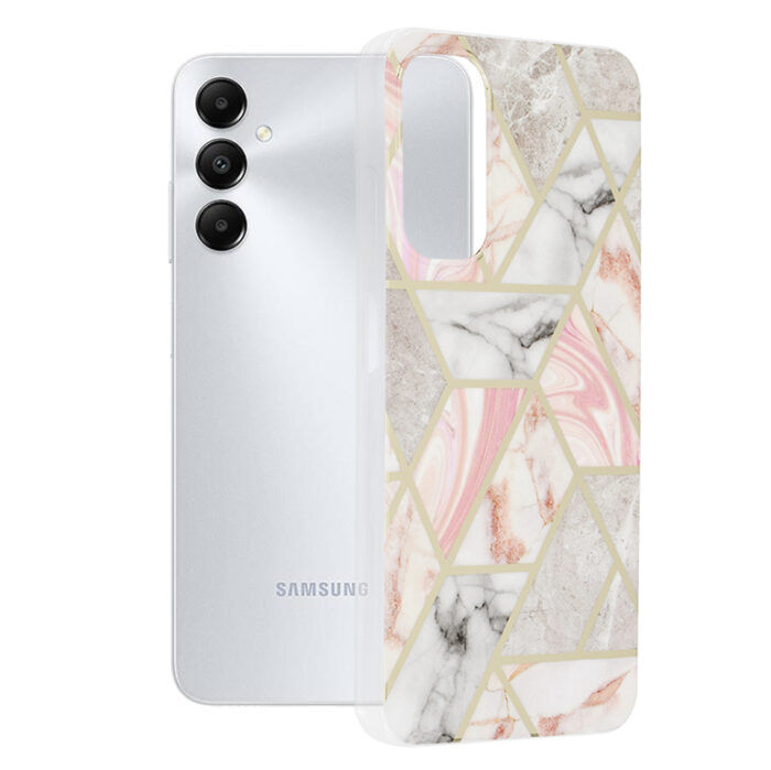 Husa pentru Samsung Galaxy A05s Techsuit Marble Series Pink