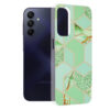 Husa pentru Samsung Galaxy A15 4G A15 5G Techsuit Marble Series Green Hex