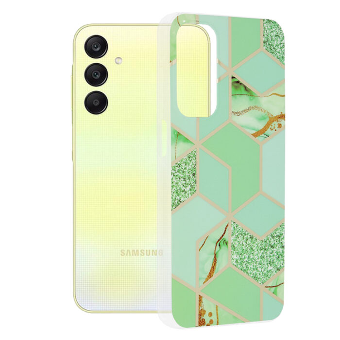 Husa pentru Samsung Galaxy A25 5G Techsuit Marble Series Green