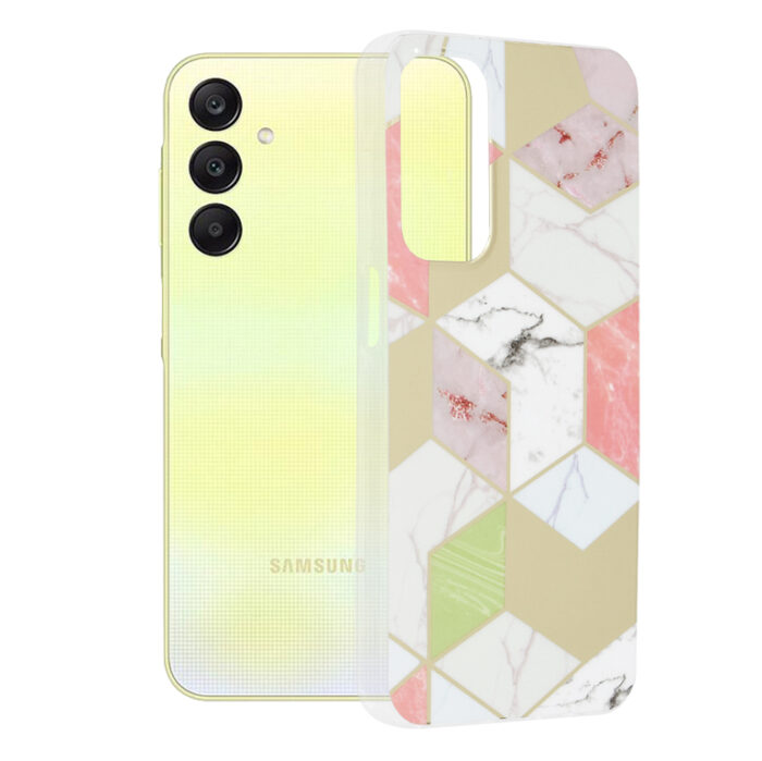 Husa pentru Samsung Galaxy A25 5G Techsuit Marble Series Purple