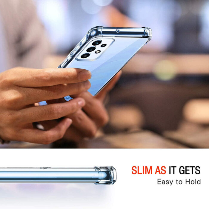 Husa pentru Samsung Galaxy A32 4G Techsuit Shockproof Clear Silicone Clear 2