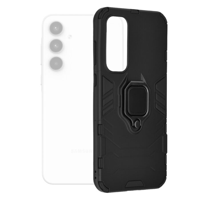 Husa pentru Samsung Galaxy A35 5G Techsuit Silicone Shield Black