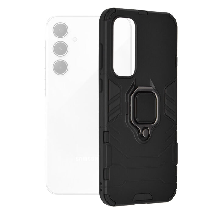 Husa pentru Samsung Galaxy A55 5G Techsuit Silicone Shield Black