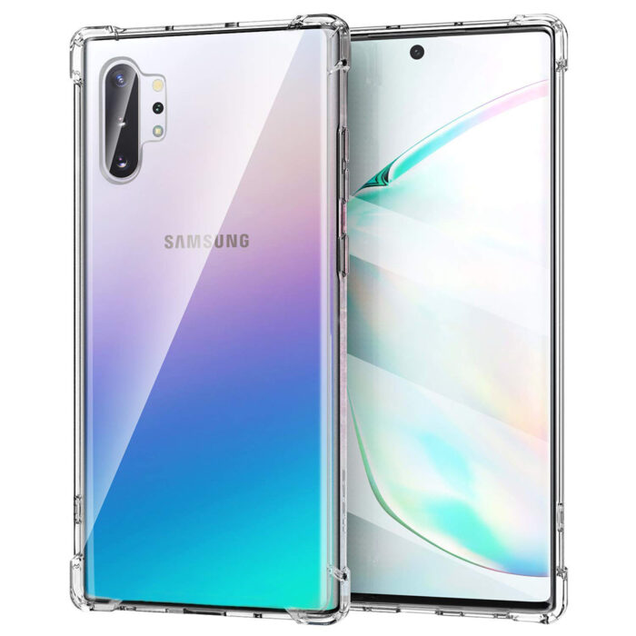 Husa pentru Samsung Galaxy Note 10 Plus 4G Note 10 Plus 5G Techsuit Shockproof Clear Silicone Clear