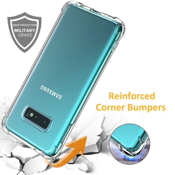 Husa pentru Samsung Galaxy S10e Techsuit Shockproof Clear Silicone Clear 3