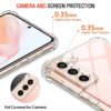 Husa pentru Samsung Galaxy S20 Plus 4G S20 Plus 5G Techsuit Shockproof Clear Silicone Clear 4