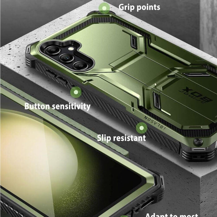 Husa pentru Samsung Galaxy S23 FE Folie I Blason Armorbox Guldan 2