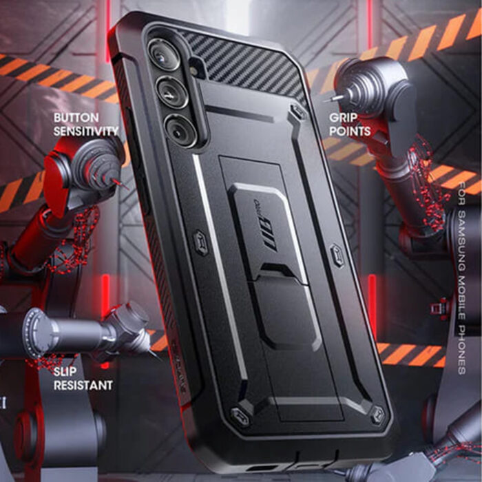 Husa pentru Samsung Galaxy S23 FE Supcase Unicorn Beetle Pro Black 6