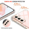 Husa pentru Samsung Galaxy S23 Plus Techsuit Shockproof Clear Silicone Clear 5